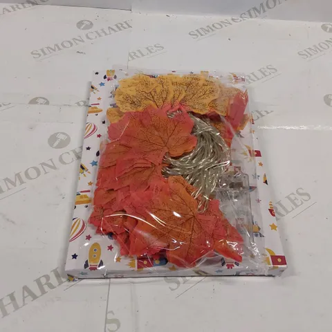 BOXED VGDOOL WRAP UP SWEETS MAPLE LEAF DECORATION (1 BOX)