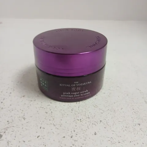 THE RITUAL OF YOZAKURA PINK SUGAR SCRUB β 250 G