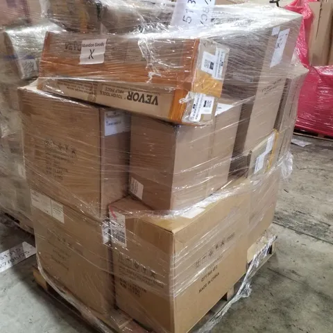 PALLET CONTAINING ASSORTED PRODUCTS INCLUDING DINING CHAIR, COUNTER STOOL & DAYPLUS SHELVING UNIT