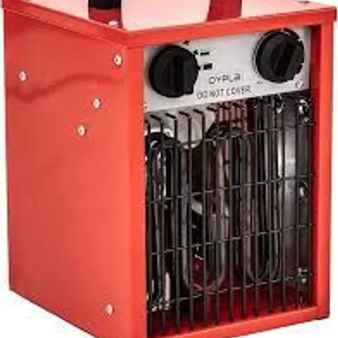BOXED OYPLA 2KW ELECTRIC INDUSTRIAL WORKSHOP GARAGE SPACE FAN HEATER 