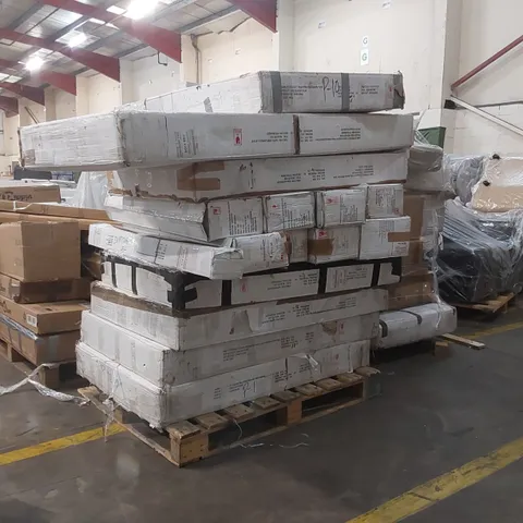 PALLET CONTAINING A LARGE QUANTITY OF ASSORTED DESIGNER FURNITURE PARTS