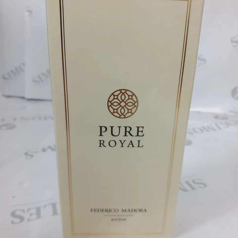 BOXED AND SEALED FEDERICO MAHORA PURE ROYAL PARFUM 50ML