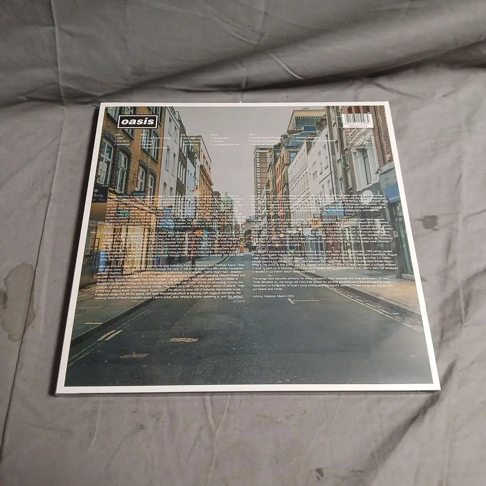 OASIS – WHAT'S THE STORY MORNING GLORY? VINYL LP SLEEVE