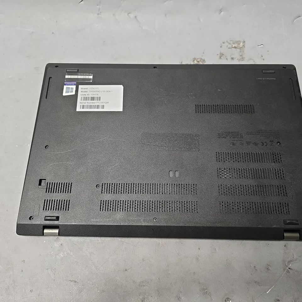 LENOVO THINKPAD L15 GEN 1 