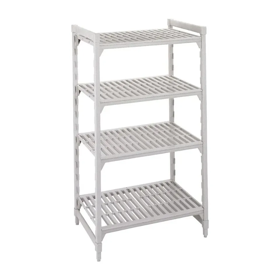 BOXED CAMBRO CAMSHELVING PREMIUM 4 TIER STARTER UNIT 1830H X 915W X 460D MM