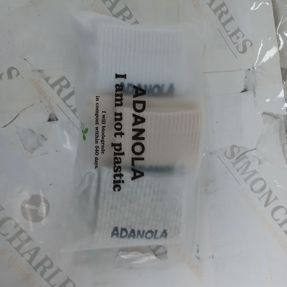 PACK OF 3 ADAMOLA SOCKS 
