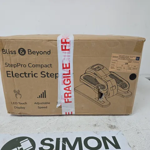 BLISS & BEYOND STEPPRO COMPACT ELECTRIC STEP – BOXED