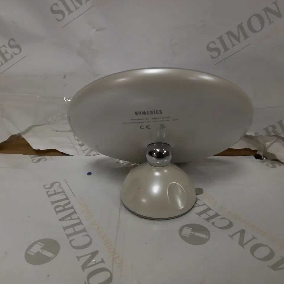 BOXED HOMEDICS ATTACH & GLOW RECHARGABLE LED MIRROR
