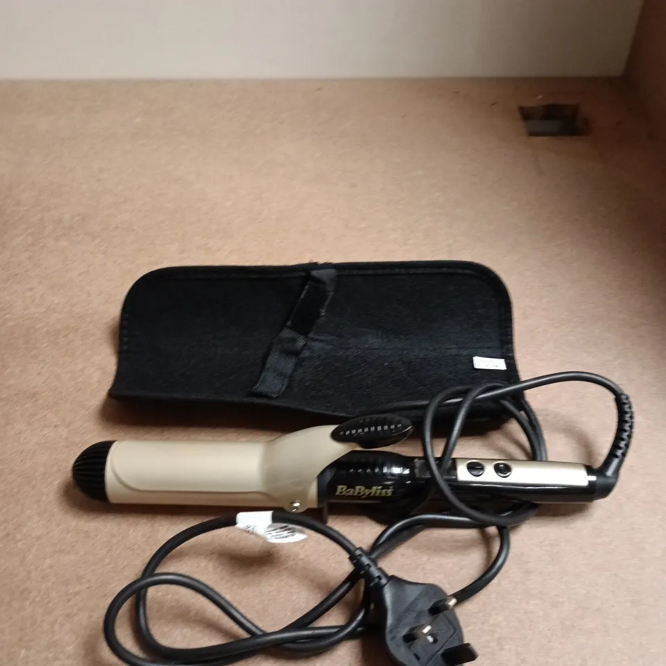 BABYLISS CURLING TONG WITH UK PLUG, WITH HEAT MAT