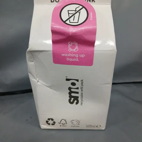 10 SMOL WASHING UP LIQUIDS (10X500ML) - COLLECTION ONLY
