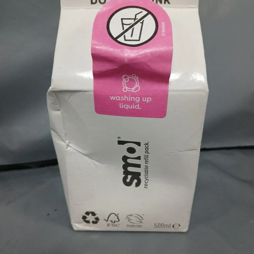 10 SMOL WASHING UP LIQUIDS (10X500ML) - COLLECTION ONLY