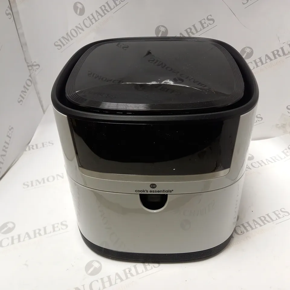 COOK'S ESSENTIALS 4L AIR FRYER COOL GREY
