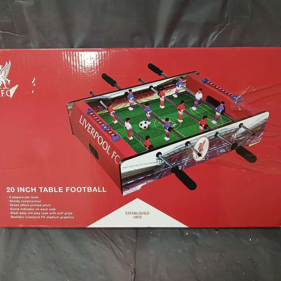 BOXED L.F.C 20" TABLE FOOTBALL