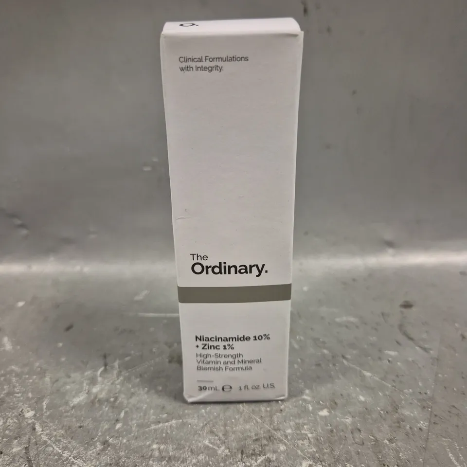 BOXED THE ORDINARY NIACINAMIDE BLEMISH FORMULA - 30ML