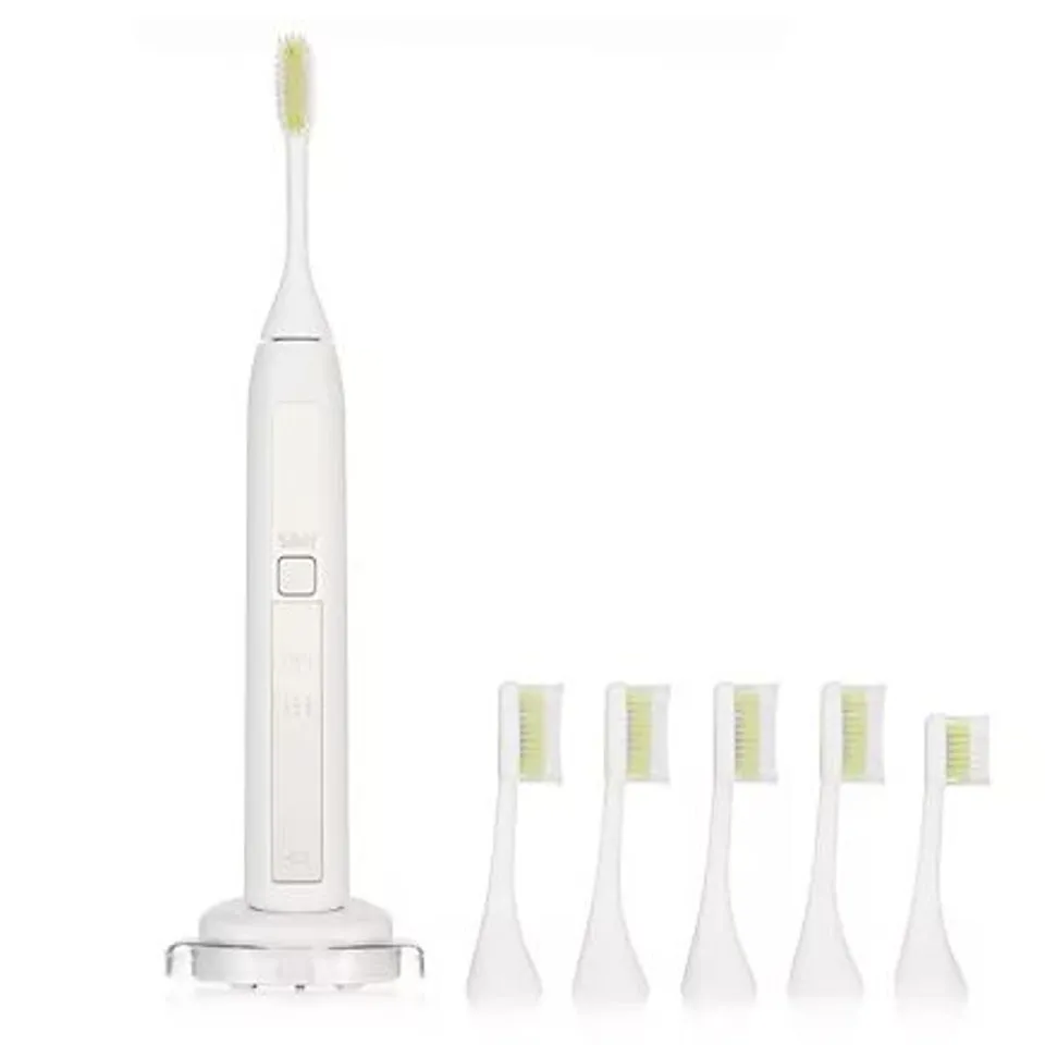 SILK'N TOOTH WAVE RF TECHNOLOGY WITH 6 REPLACEMENT BRUSH HEADS