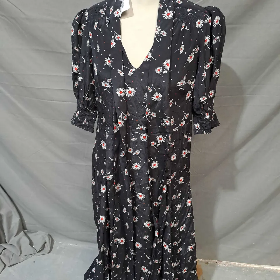 ANTHROPOLOGIE FLORAL DRESS SIZE M