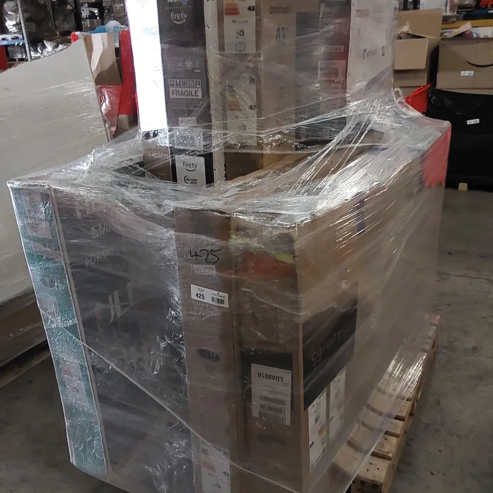 PALLET OF APPROXIMATELY 10 ASSORTED TELEVISIONS TO INCLUDE