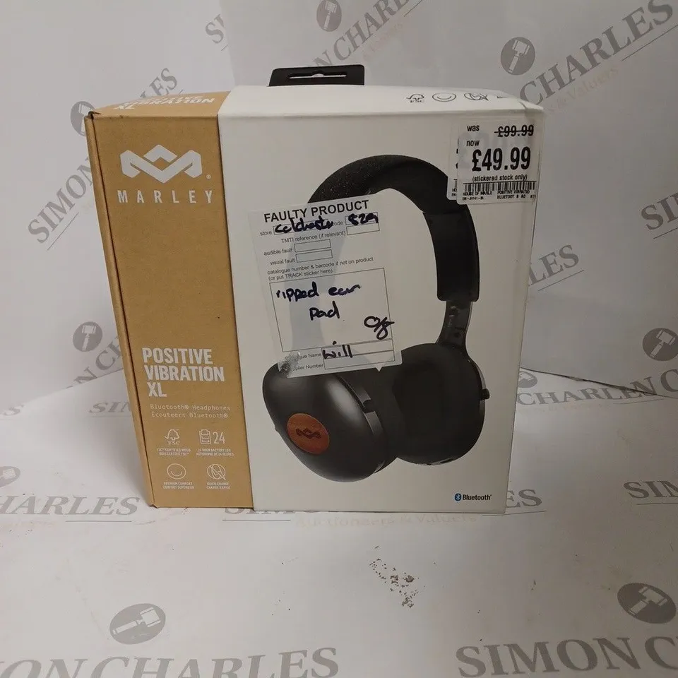 POSITIVE VIBRATION XL OVER-EAR BLUETOOTH® HEADPHONES IN  BLACK