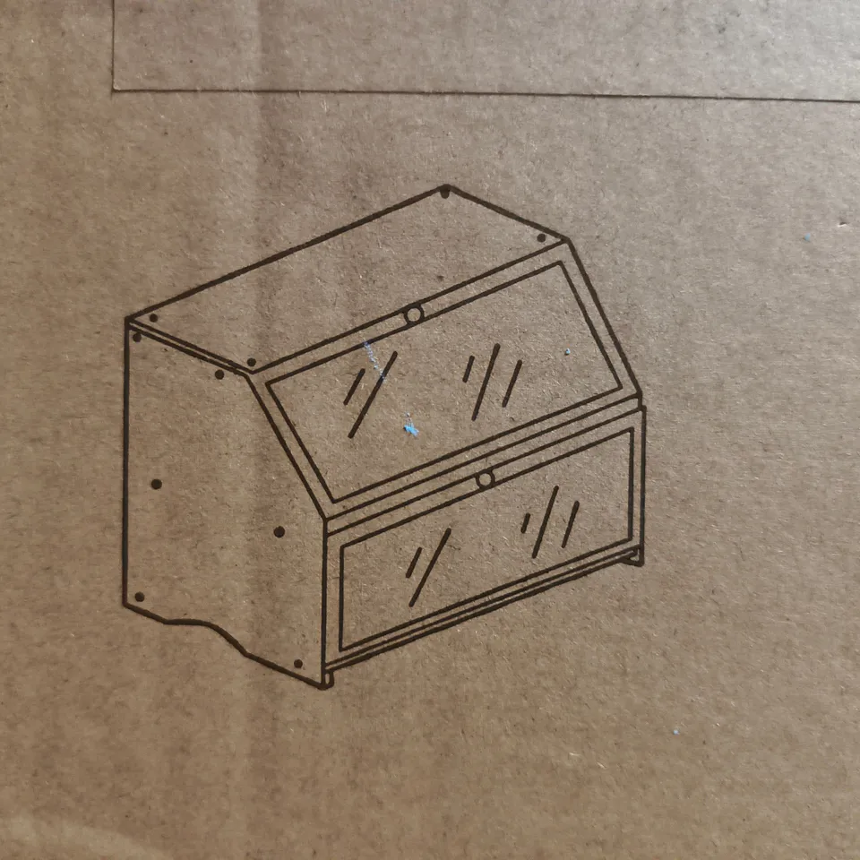 BOXED SG MODERN BREAD BIN IN BLACK