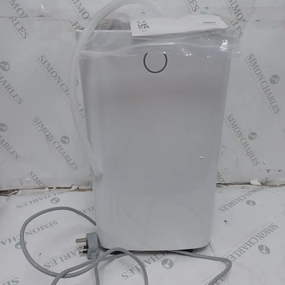 OUTLET 12L DEHUMIDIFIER WITH 2L WATER TANK AND TIMER