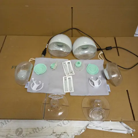 ELVIE BREAST PUMP, 2 PUMPS