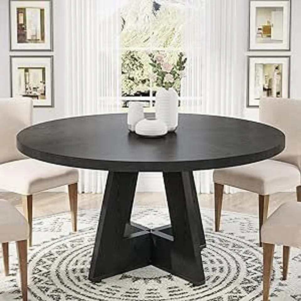 BOXED ROUND 119.4cm DINING TABLE (1 BOX)