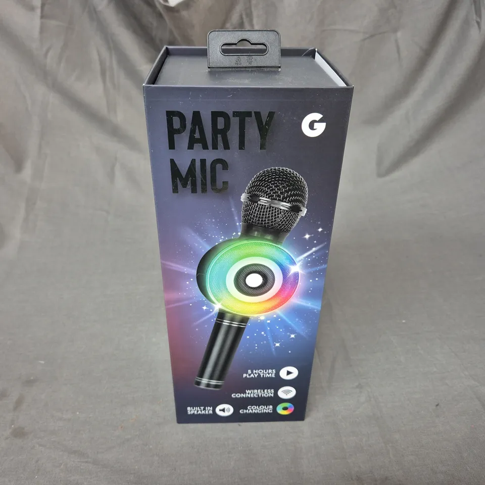 BOXED AND SEALED PARTY MIC