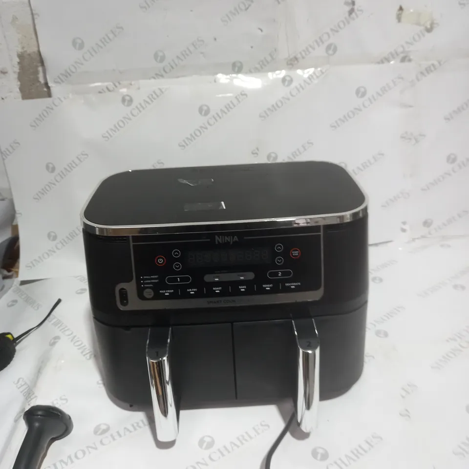BOXED NINJA FOODI MAX 9.5L DUAL ZONE AIRFRYER AF451UK