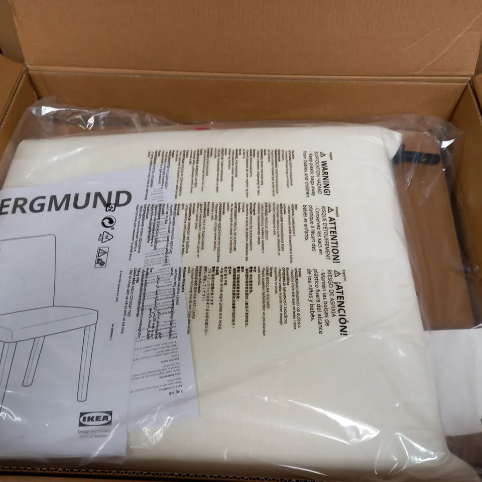 IKEA FLAT PACKED BERGMUND DINING ROOM CHAIR	