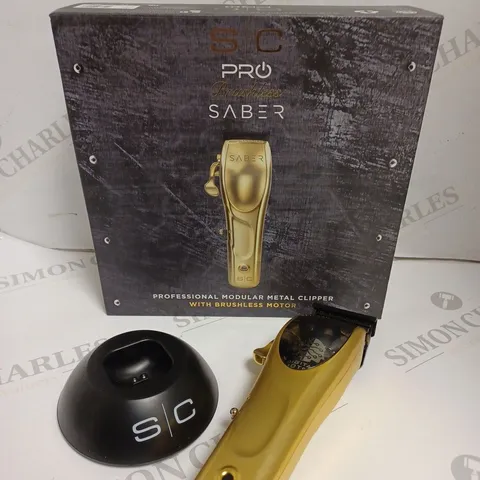 BOXED SC PRO BRUSHLESS SABER HAIR CLIPPERS