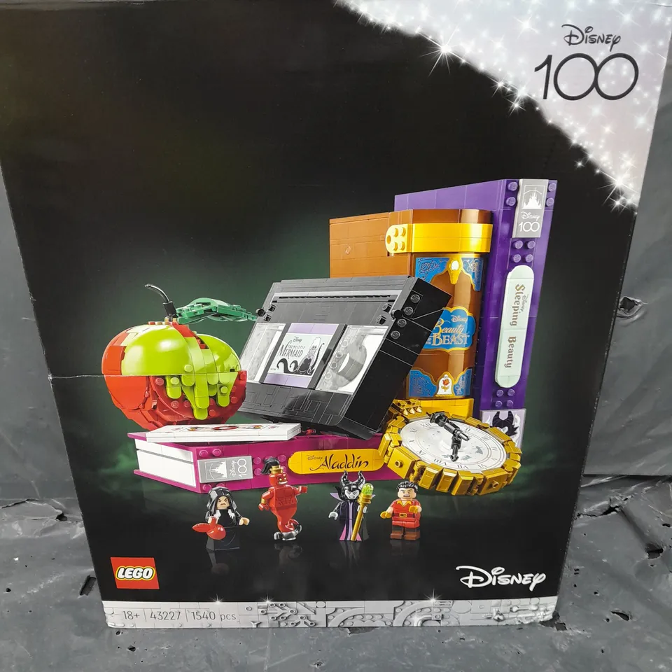 BOXED LEGO DISNEY VILLAIN ICONS SET FOR ADULTS 43227 RRP £125