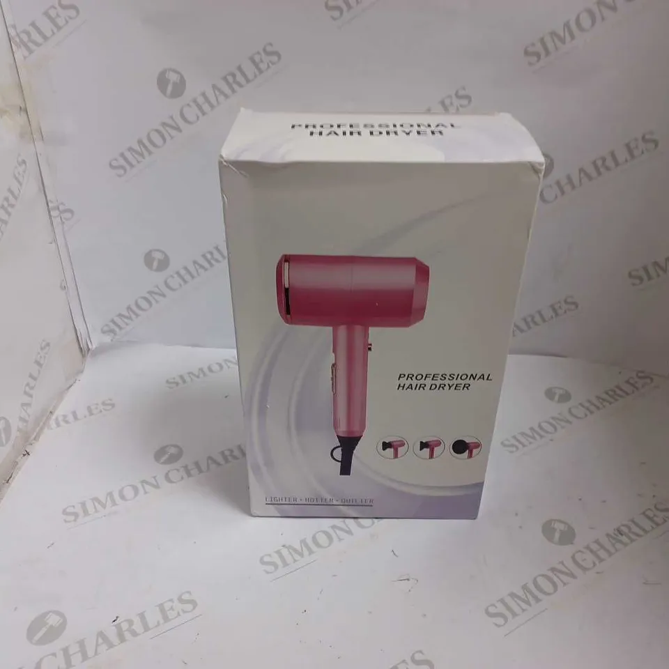 PROFESSIONAL HAIR DRYER 