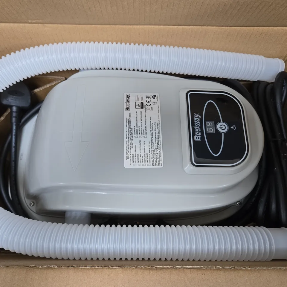 BOXED FLOW CLEAR POOL HEATER