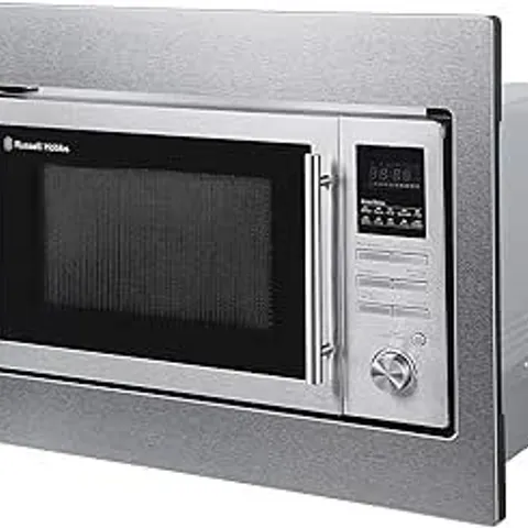 BRAND NEW BOXED RUSSELL HOBBS BUILT IN STAINLESS STEEL DIGITAL COMBINATION MICROWAVE (1 BOX)