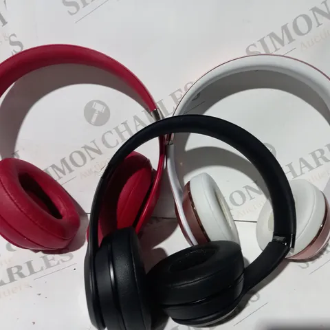 BOX OF APPROXIMATELY 5 ASSORTED BEATS OVER-EAR HEADPHONES IN VARIOUS COLOURS