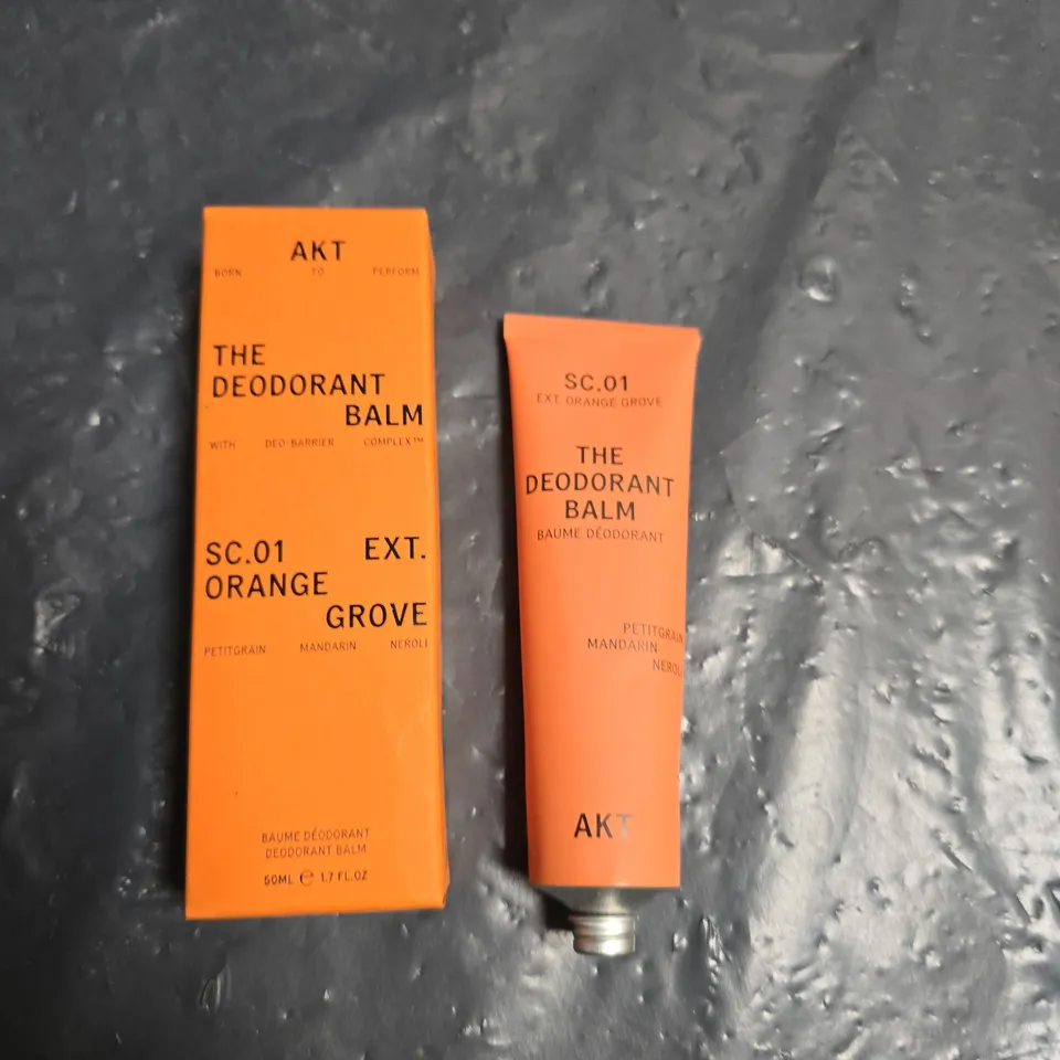 AKT THE DEODORANT BALM SC.01 ORANGE GROVE – 60ML BOXED