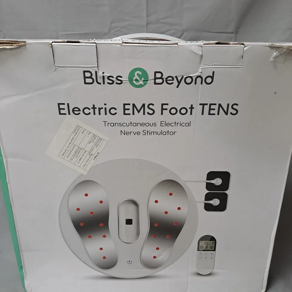 BLISS & BEYOND ELECTRIC EMS FOOT TENS