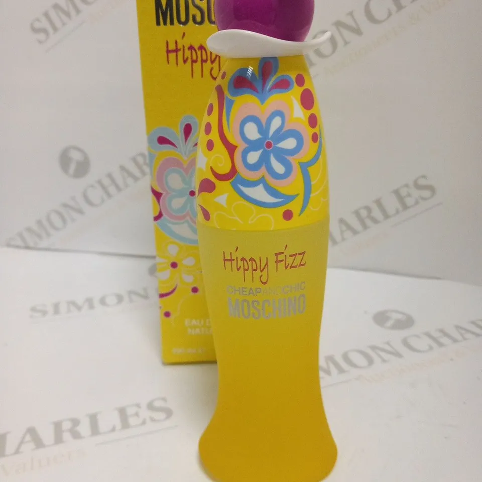 BOXED CHEAP AND CHIC MOSCHINO HIPPY FIZZ EAU DE TOILETTE 100ML