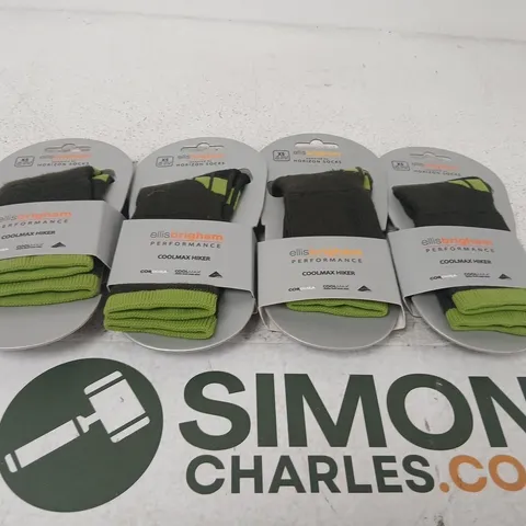 APPROXIMATELY 70 PAIRS OF BRAND NEW ELLIS BRIGHAM HORIZON KIDS SOCKS