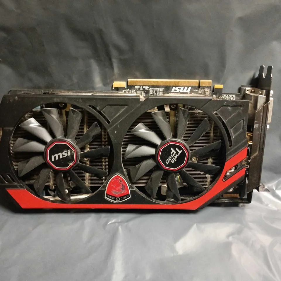 UNBOXED MSI GAMING G SERIES GRAPHICS CARD – TWIN FROZR DUAL‑FAN PCIE GRAPHICS CARD