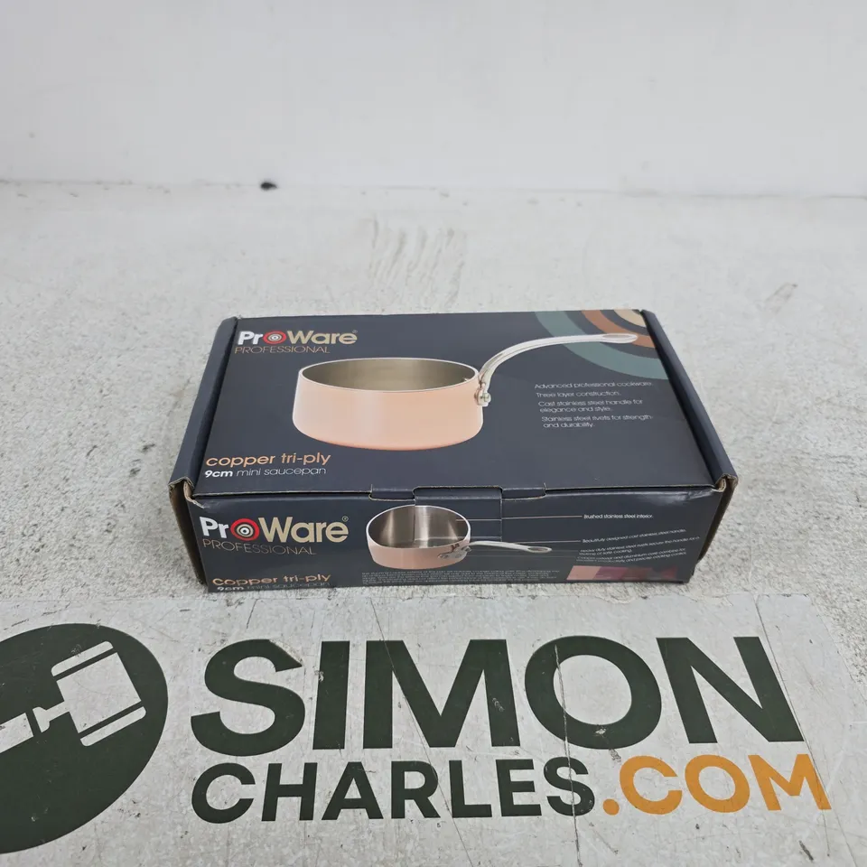 PROWARE PROFESSIONAL COPPER TRI-PLY 9CM MINI SAUCEPAN