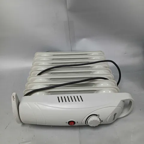 BOXED SWAN 1000W MINI OIL HEATER - WHITE