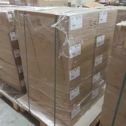 PALLET CONTAINING A LARGE QUANTITY OF ASSORTED BATHROOM FURNITURE PARTS INCLUDING: VELDEAU VANITY CARCASSES ECT