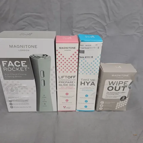 MAGNITONE FACE ROCKET 5-IN-1 FACIAL FIRMING & TONING DEVICE – BOXED