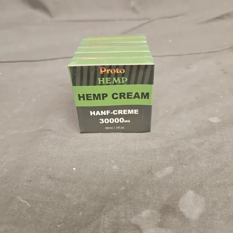 SEALED PROTO HEMP HEMP HEMP CREAM 3X30ML