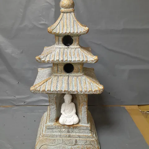 MY GARDEN STORIES SOLAR LED BUDDHA PAGODA