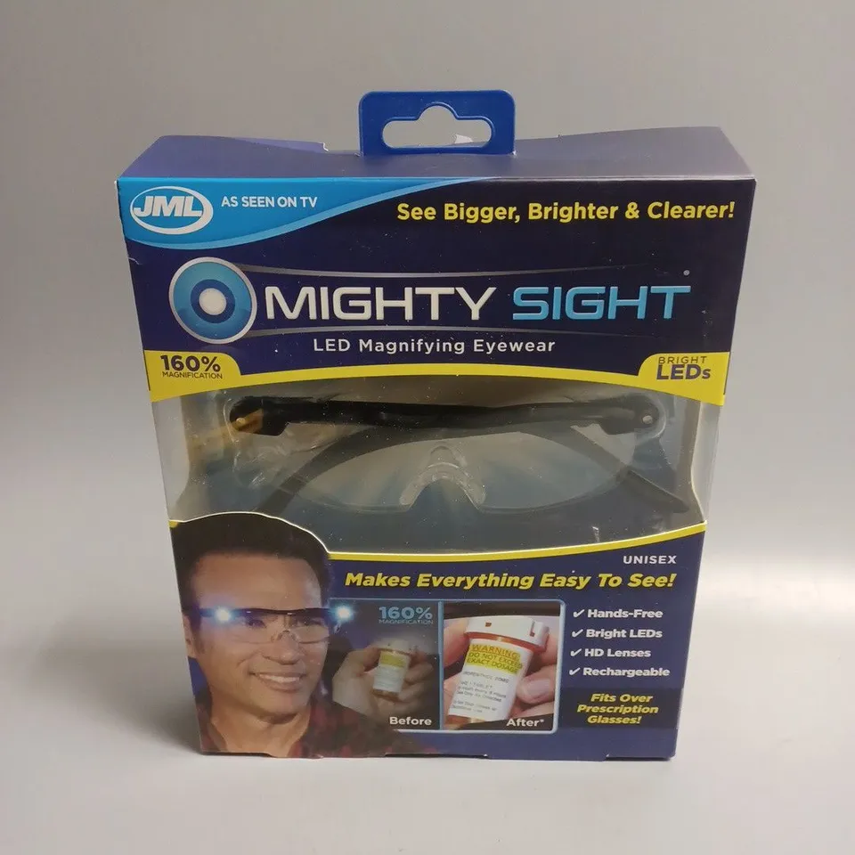 BOXED JML MIGHTY SIGHT LED MAGNIFYING EYEWEAR 