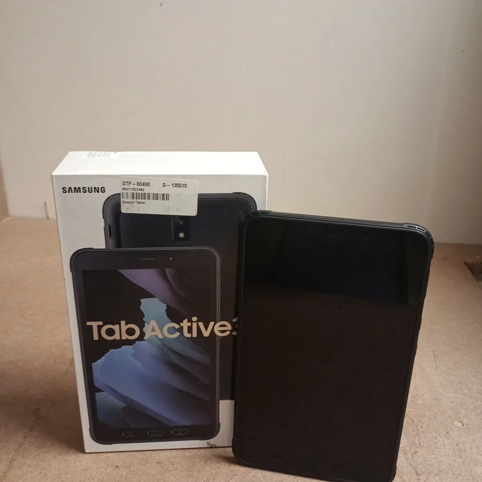 SAMSUNG GALAXY TAB ACTIVE TABLET – BLACK, BOXED