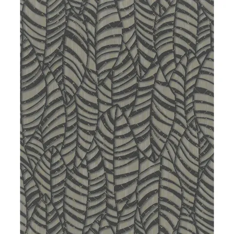 RIDDLE 10M×53CM 3D EMBOSSED GLITTER WALLPAPER ROLL