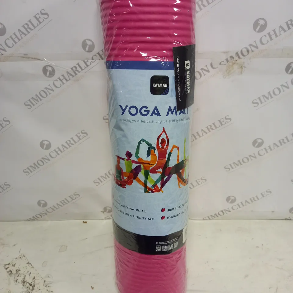 KAYMAN PINK YOGA MAT